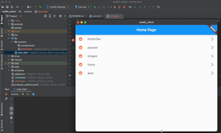 Flutter widgets – Create pages, widget and list views